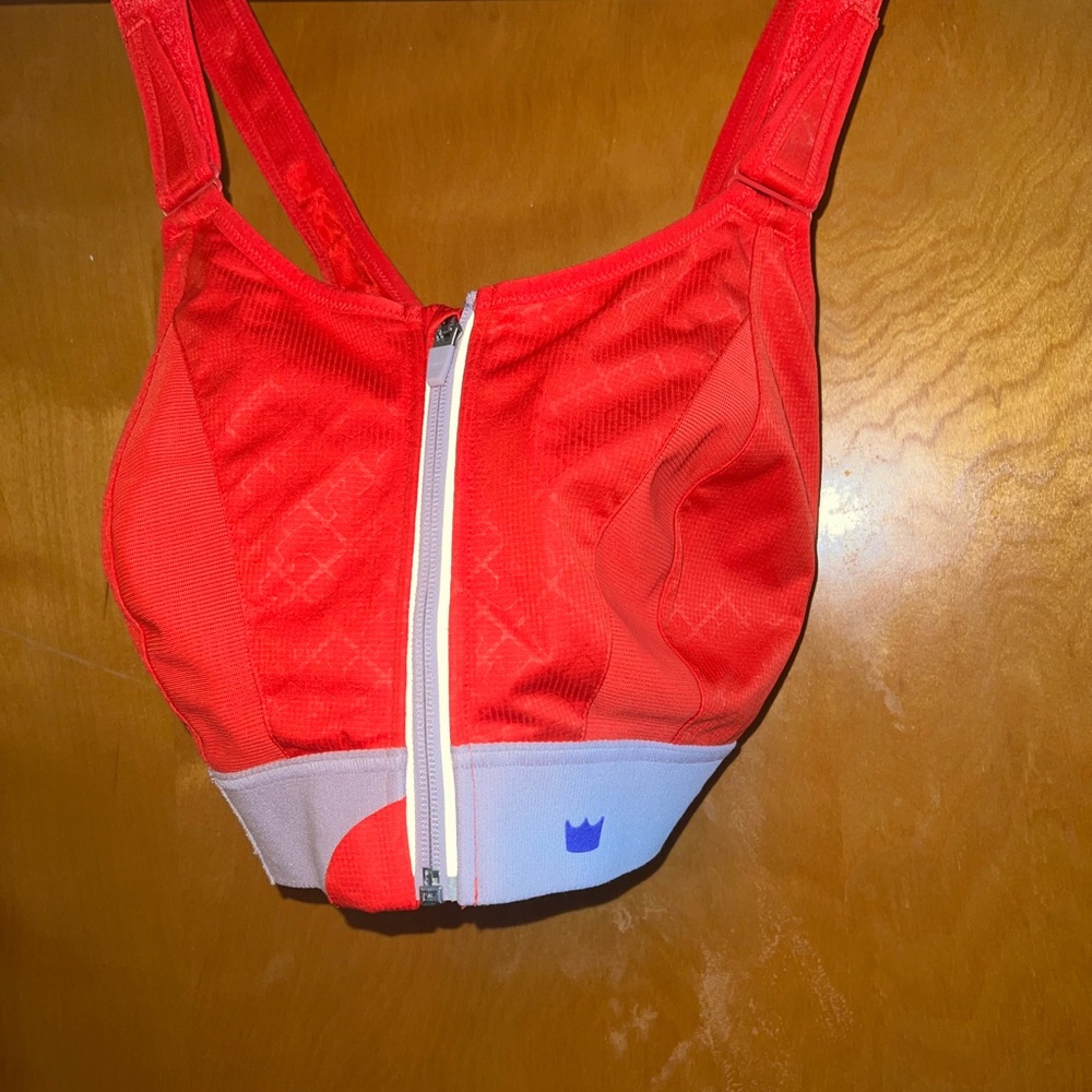 SHEFIT Luxe Red Sports Bra